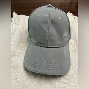 Timberland Hat One Size Gray Adjustable Hipster Streetwear Cap Summer EUC